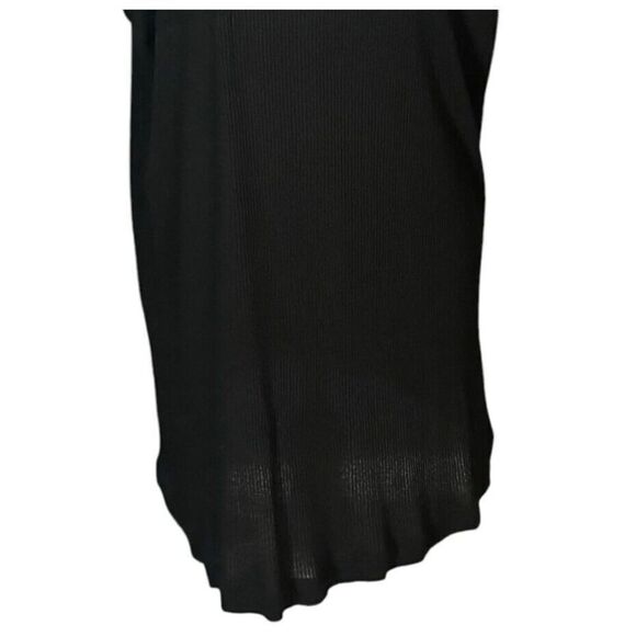 Ulla Popken Tank Top Shell Size 20/22 Black Sleevless Lace Minimalist Neutral - Picture 5 of 10